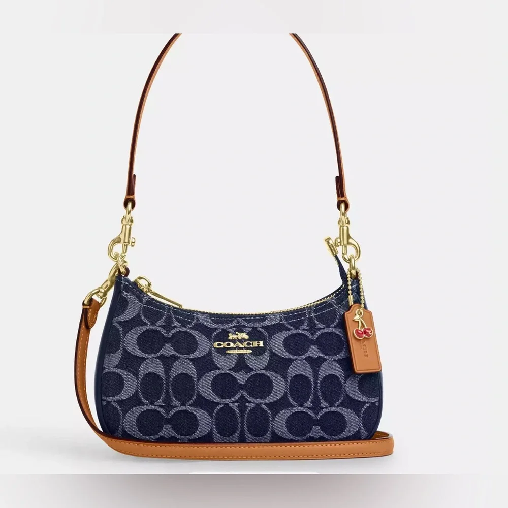 Coach Teri Mini Crossbody Bag In Signature Denim